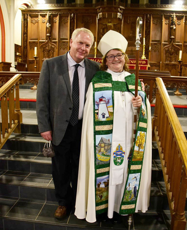elected, consecrated, while remains at home in N.B